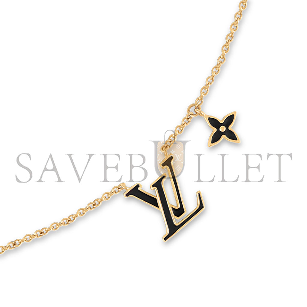 l**is V*t*n lv iconic enamel necklace m02147
